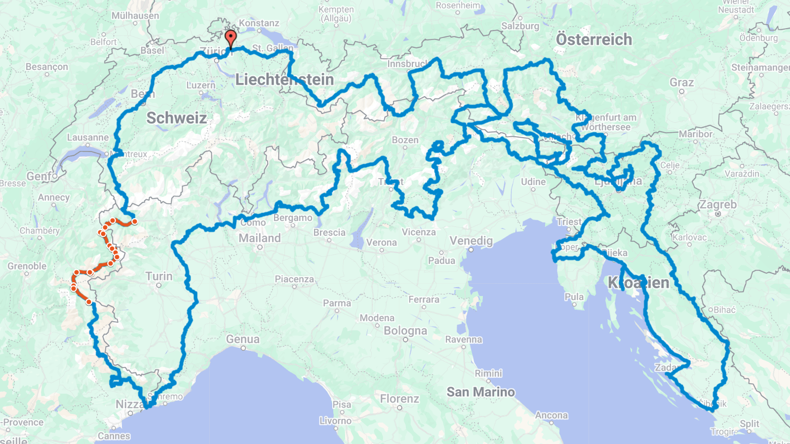 Etappe 02: Aosta –&nbsp;Briançon