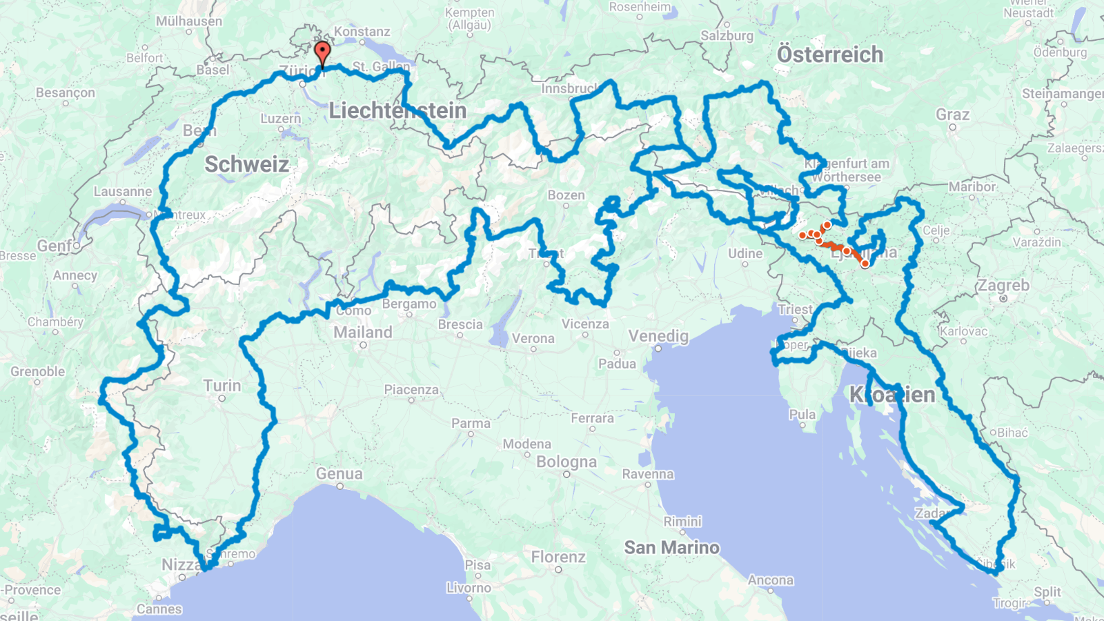 Etappe 17: Ljubliana –&nbsp;Bled